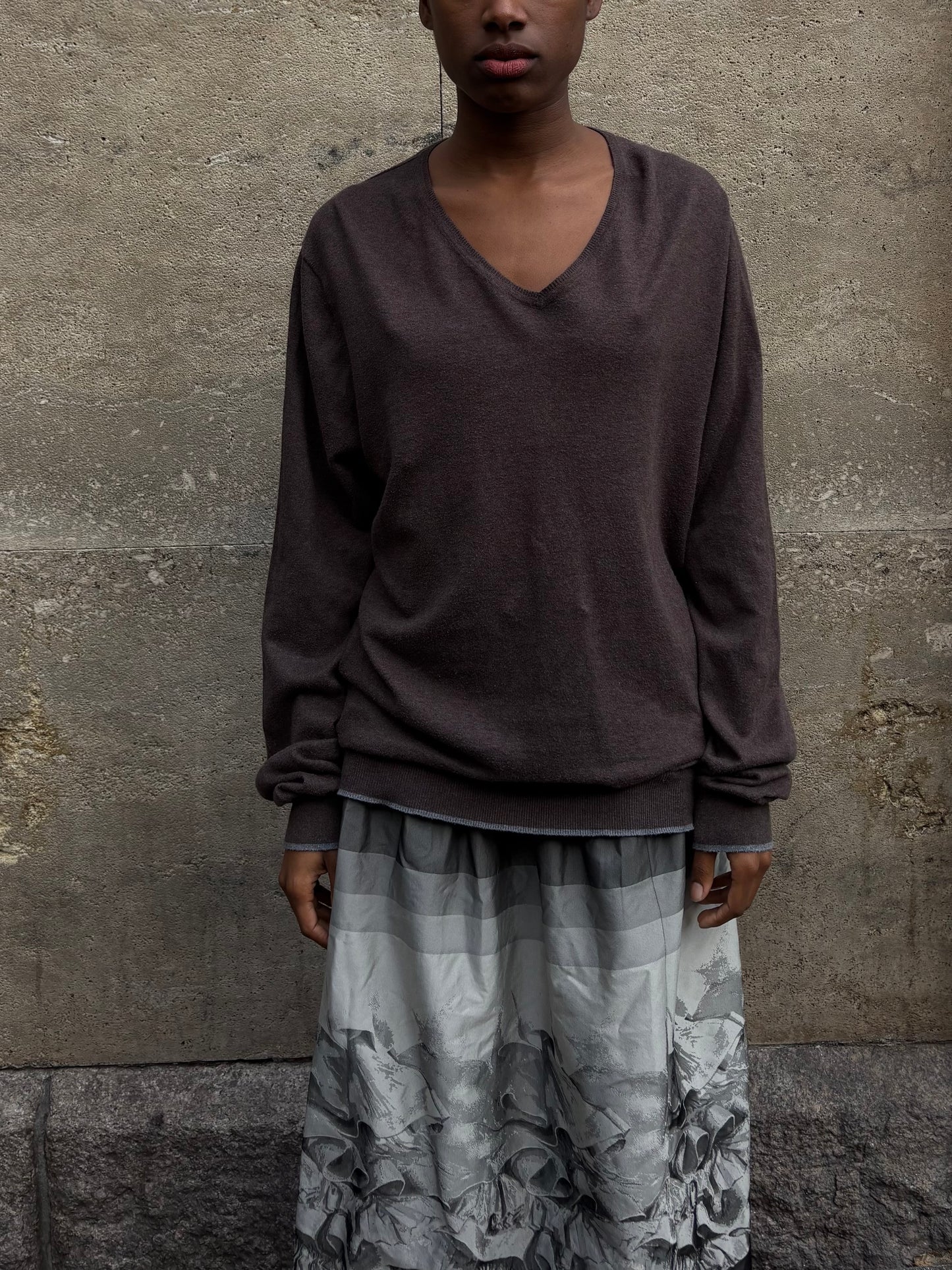 MASSIMO DUTTI V-NECK