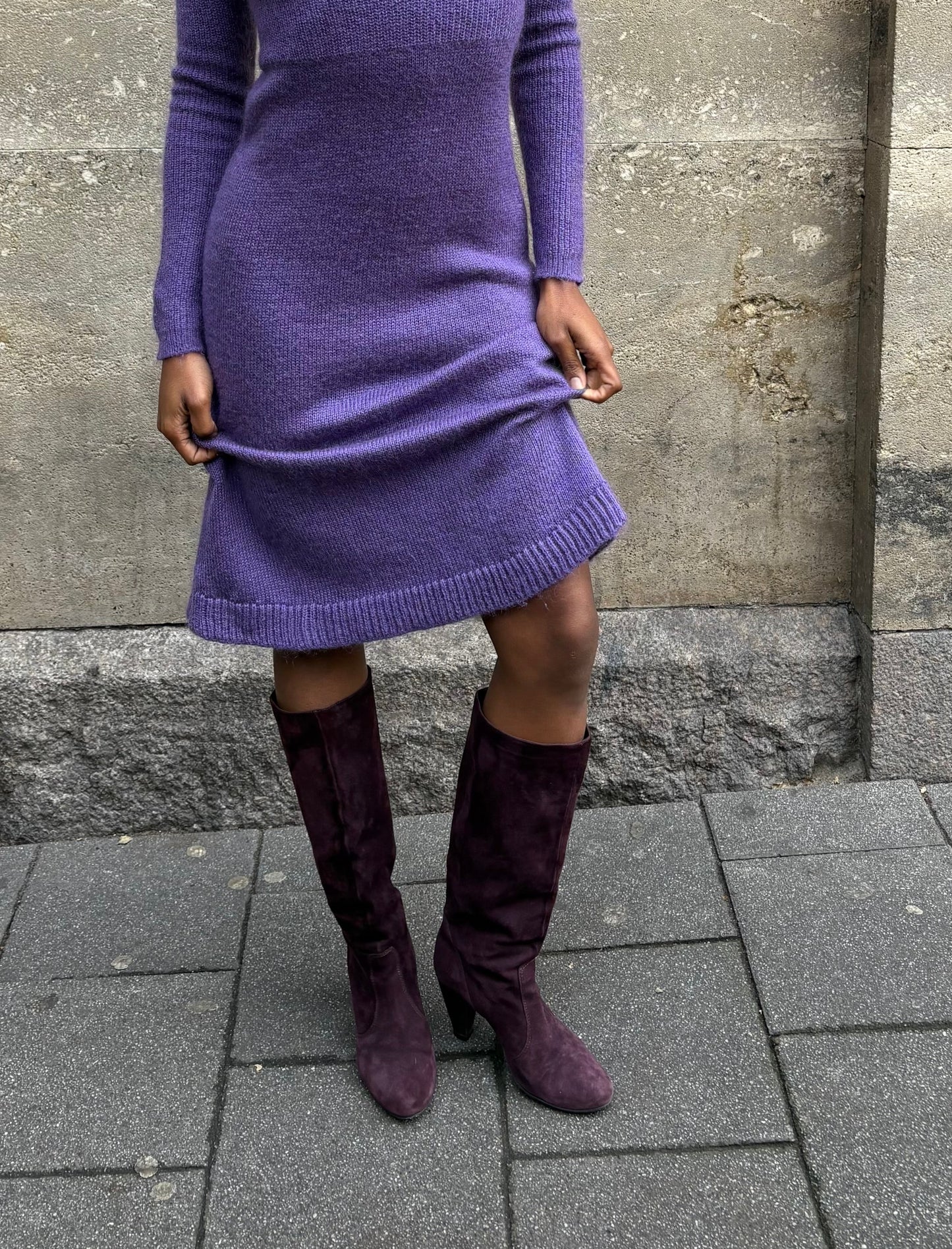 LONGSLEEVE KNIT DRESS