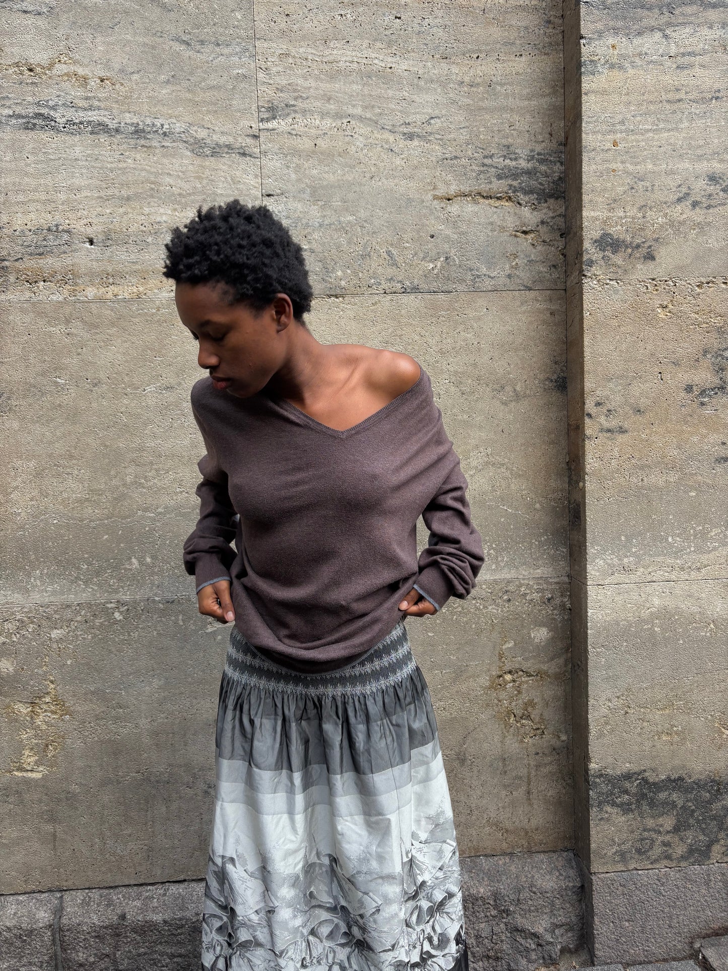 MASSIMO DUTTI V-NECK