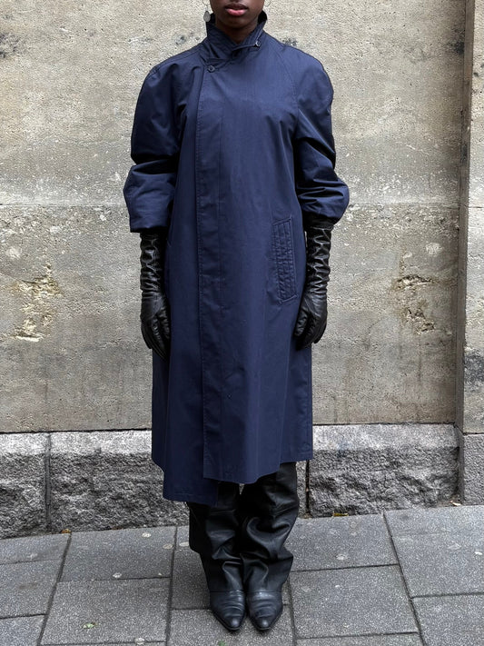 NAVY TRENCHCOAT